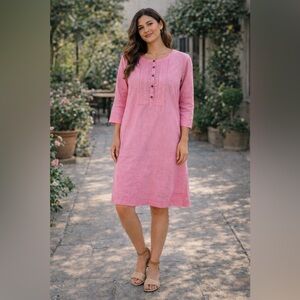 J. Jill Linen Tunic Dress